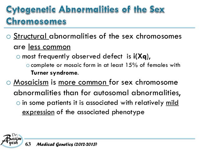 chromosomal abnormality of the sex chromosomes Sex parlors in east midlands